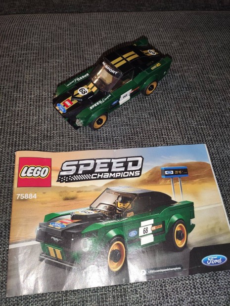 LEGO 75884 Speed Champions - 1968 Ford Mustang Fastback lerssal csak