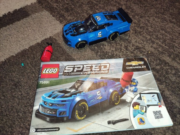 LEGO 75891 Speed Champions - Chevrolet Camaro ZL1 Race Car lerssal
