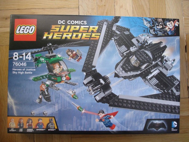 LEGO 76046 Superheroes Az igazsg hsei Csata a magasban j