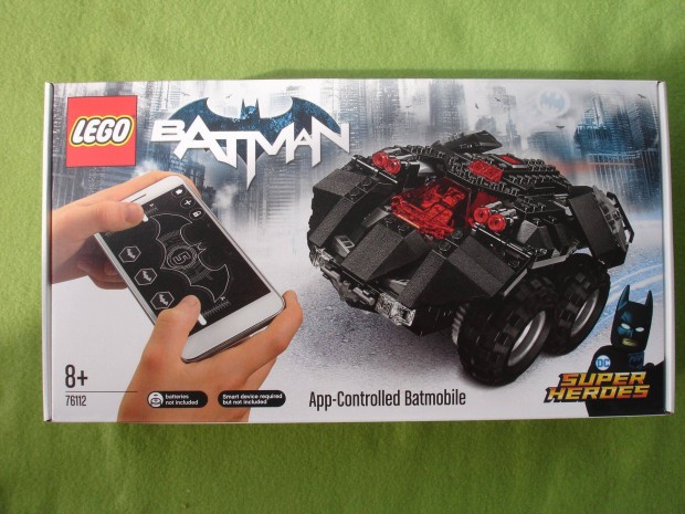 LEGO 76112 DC Comics Super Heroes Applikcival irnythat Batmobil
