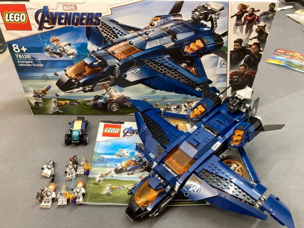 LEGO 76126 Super Heroes - Bosszllk Quinjet