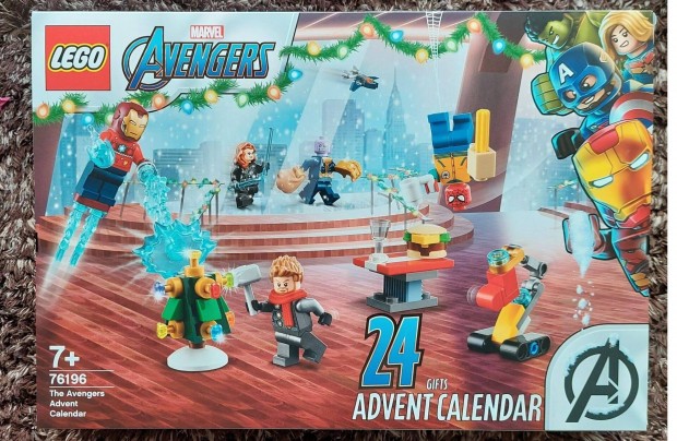 LEGO 76196 The Avengers Advent Calendar 2021 Adventi naptr j Bontatl