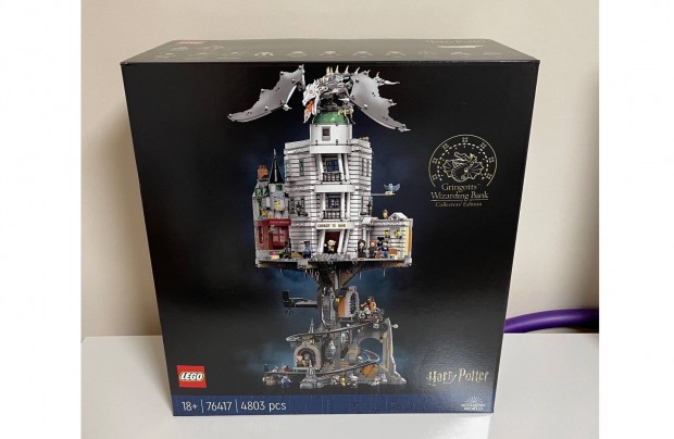 LEGO 76417 - Gringotts a varzslk bankja j, Bontatlan! +gyri karton