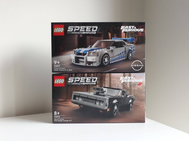 LEGO 76912 Dodge + 76917 Nissan / Fast & Furious 1 - 2 Bontatlan j