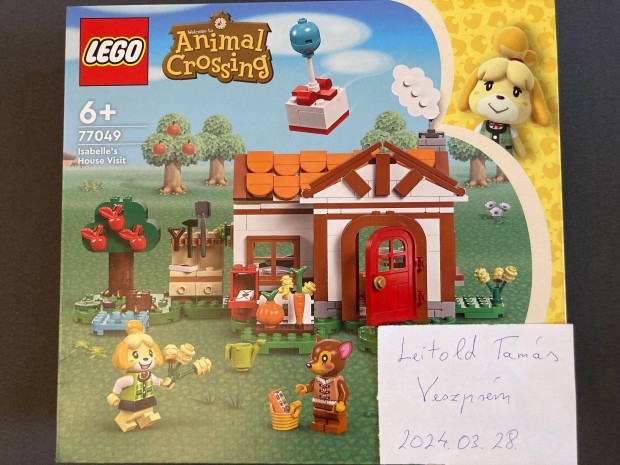 LEGO 77049 Animal Crossing - Isabelle ltogatba megy