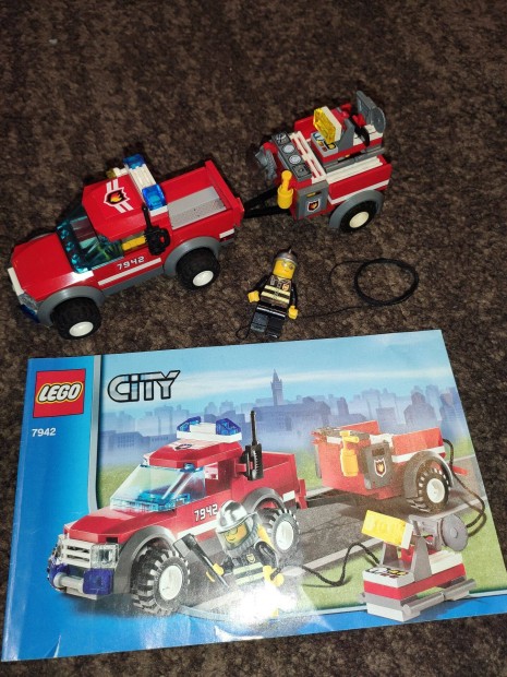 LEGO 7942 City - Tzolt parancsnoki kocsi lerssal hinytalan 2500