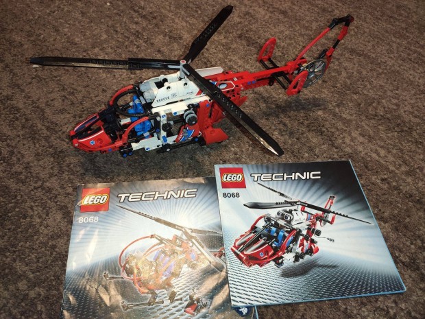 LEGO 8068 Technic - Menthelikopter lerssal hinytalan 7000
