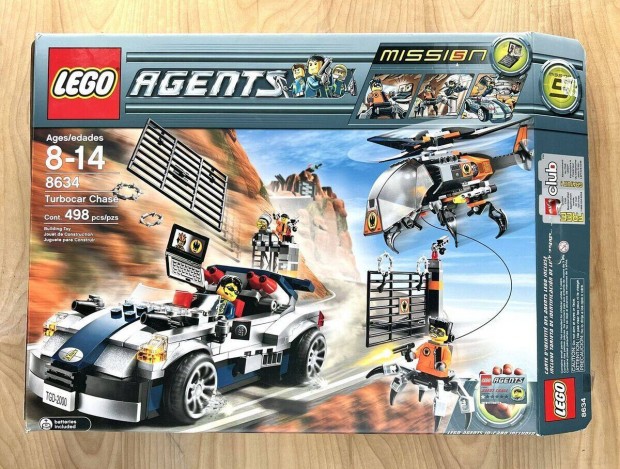 LEGO 8634 / Agents / Mission 5: Turbocar Chase