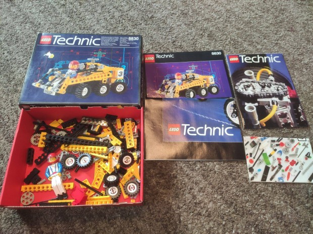 LEGO 8830 Technic - Model Race - Rally 6-Wheeler (Moon Buggy) doboz, l