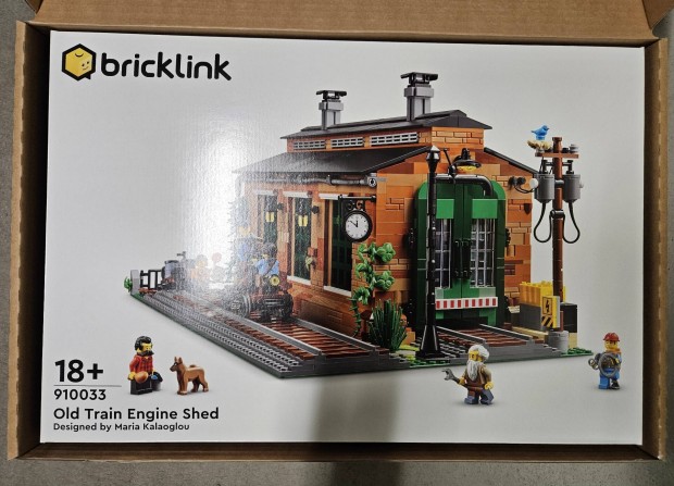 LEGO 910033 Bricklink Designer Program Old Train Engine Shed