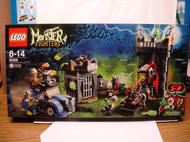 LEGO 9466 Monster Fighters Az rlt professzor s szrnyeteg Bontatlan