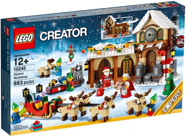 LEGO Advanced Models 10245 Santa's Workshop bontatlan, j