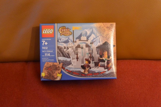 LEGO Adventurers 7412 Yeti's Hideout bontatlan, j