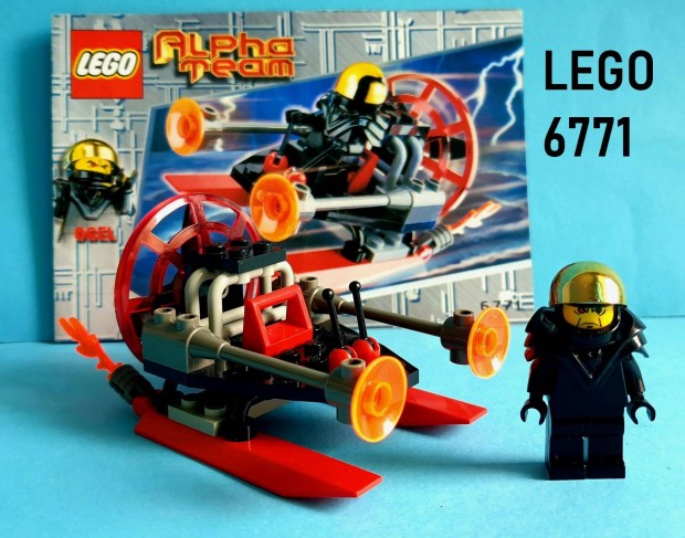 LEGO Alpha Team 6771 Ogel Command Striker (2001), hinytalan, tmutat