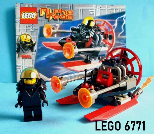 LEGO Alpha Team 6771 Ogel Command Striker, hinytalan, tmutatval