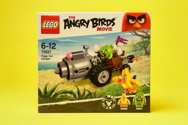 LEGO Angry Birds 75821 Piggy Car Escape, Uj, Bontatlan