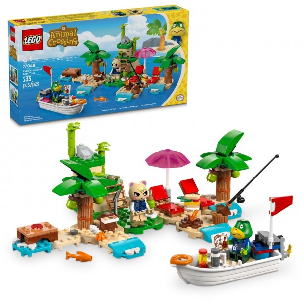 LEGO Animal crossing 77048 Kappn hajkirndulsa a szigeten - 77048