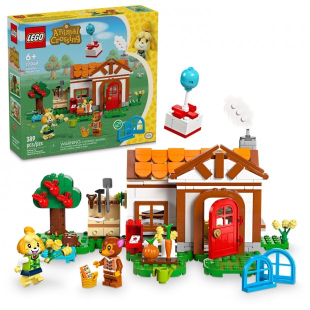 LEGO Animal crossing 77049 Isabelle ltogatba megy - 77049