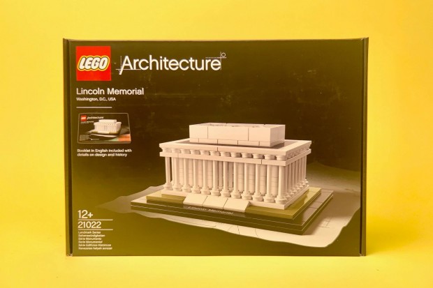 LEGO Architecture 21022 Lincoln-emlkm, Uj, Bontatlan