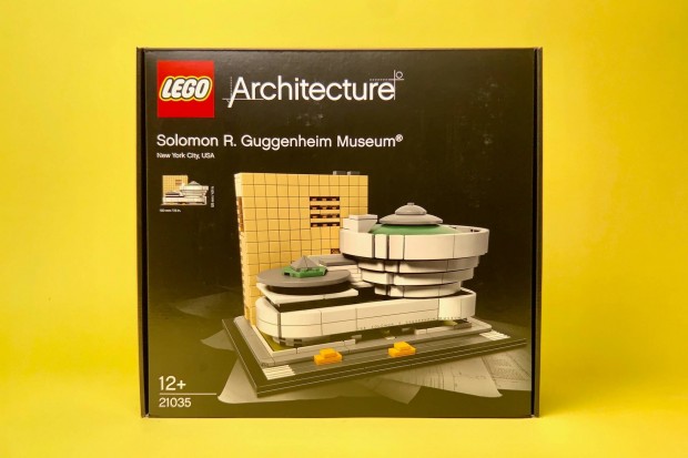 LEGO Architecture 21035 Solomon R. Guggenheim Museum, Uj, Bontatlan