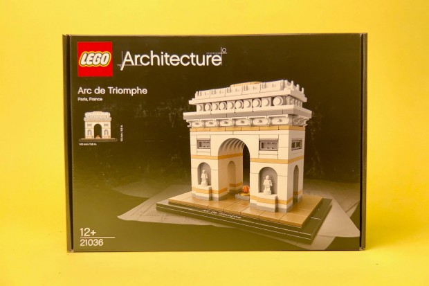 LEGO Architecture 21036 Arc de Triomphe, j, Bontatlan