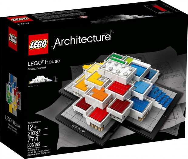 LEGO Architecture 21037 LEGO House bontatlan, j