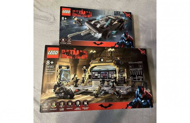 LEGO Batman 76183 s 76181 - Kivezetett, bontatlan