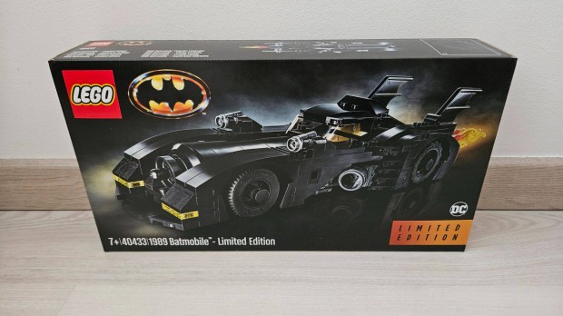 LEGO Batman Limited Edition 1989 Batmobile 40433 j, bontatlan
