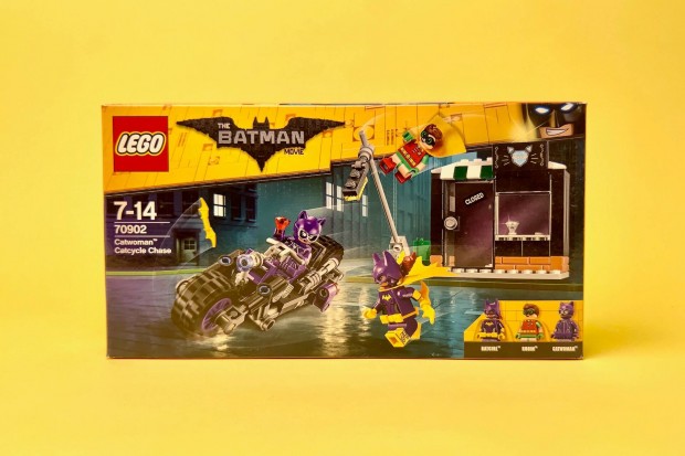 LEGO Batman Movie 70902 Motoros hajsza, Uj, Bontatlan