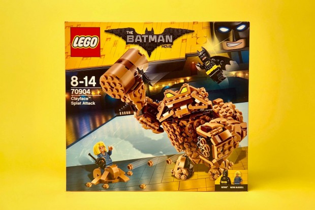 LEGO Batman Movie 70904 Clayface Splat Attack, Uj, Bontatlan