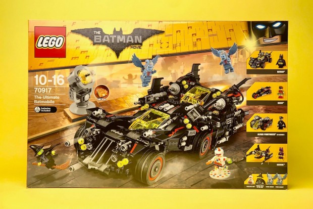 LEGO Batman Movie 70917 A fellmlhatatlan Batmobile, Uj, Bontatlan