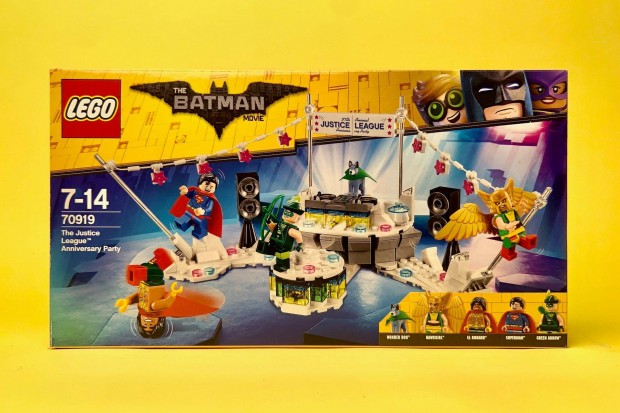 LEGO Batman Movie 70919 The Justice League Anniv Party, j, Bontatlan