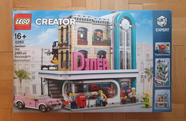 LEGO Belvrosi br Downtown diner (10260) - bontatlan