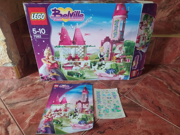 LEGO Belville 7582 Kirlyi nyri palota doboza,fzet s matricav