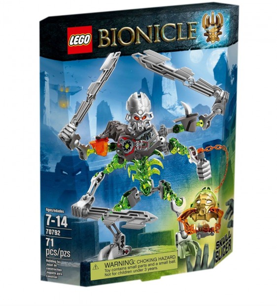 LEGO Bionicle 70792 Skull Slicer j, bontatlan