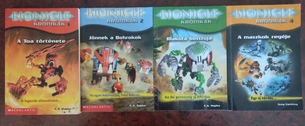 LEGO Bionicle knyvsorozat elad.