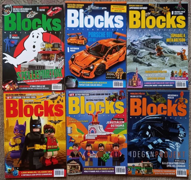 LEGO Blocks Magazin 1-14. ktet, magyar nyelv