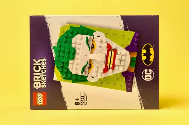 LEGO Brick Sketches 40428 The Joker, j, Bontatlan