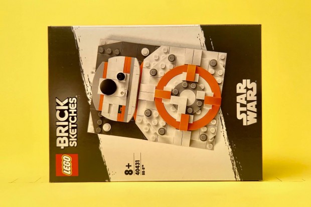 LEGO Brick Sketches 40431 BB-8, j, Bontatlan