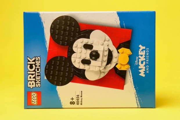 LEGO Brick Sketches 40456 Mickey Mouse, j, Bontatlan