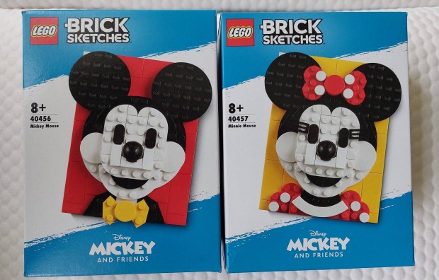 LEGO Brick Sketches 40456 Mickey egr s 40457 Minnie egr