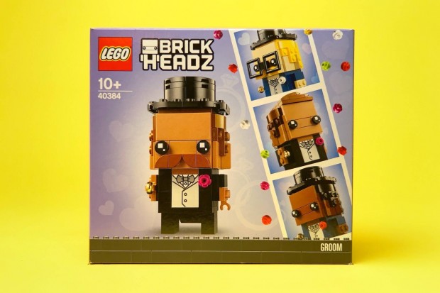 LEGO Brickheadz 40384 Wedding Groom, j, Bontatlan