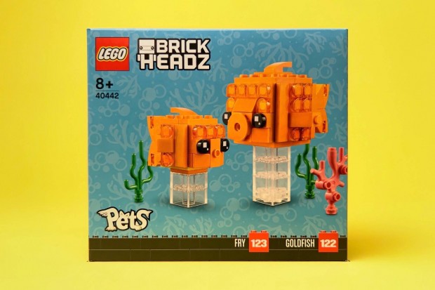 LEGO Brickheadz 40442 Goldfish & Fry, j, Bontatlan