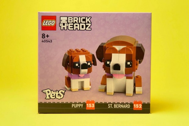 LEGO Brickheadz 40543 St. Bernard, j, Bontatlan