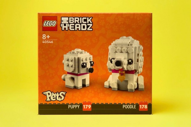 LEGO Brickheadz 40546 Poodle, j, Bontatlan