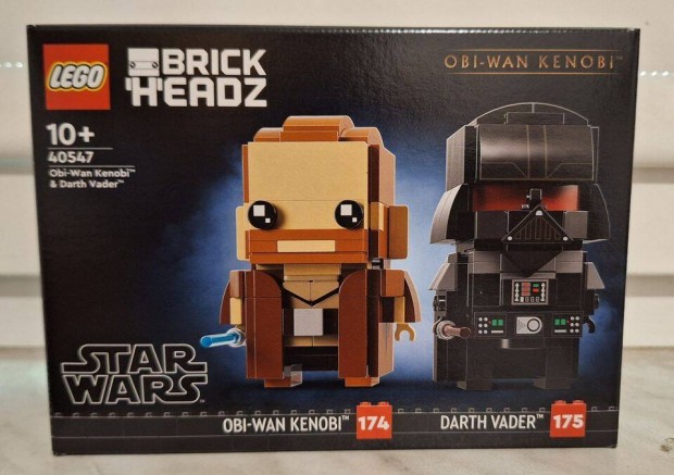 LEGO Brickheadz Star Wars 40547 Obi-Wan Kenobi & Darth Vader