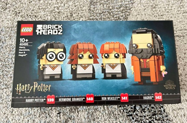 LEGO Brickheadz - Harry, Hermione, Ron s Hagrid 40495, j bontatlan