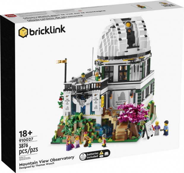 LEGO Bricklink 910027 Mountain View Observatory új, bontatlan