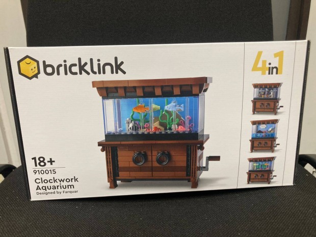 LEGO Bricklink Clockwork Aquarium (910015) j, bontatlan csomagolsban