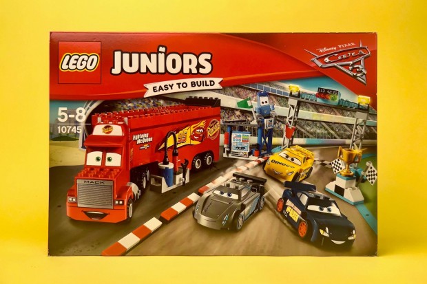 LEGO Cars 10745 A Florida 500 dnt futam, Uj, Bontatlan